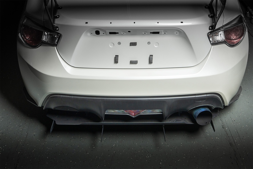 Exhaust Cutout Cover - FRS/BRZ/GT86 | Verus Engineering
